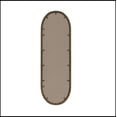 thumbnail image 5 of Iron Art Oval Retro Mirror, Antique Effect,Wall Hanging,Suitable For Living Room,Bedroom, Entrance, 5 of 6