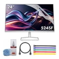 thumbnail image 1 of HP 524SF 24" 16:9 FreeSync IPS Monitor Bundle Including: 3x HDMI Cable, Surge Protector, Cable Ties, Screen Cleaning Kit, Screen Protector, 1 of 9