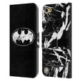 thumbnail image 1 of Head Case Designs Officially Licensed Batman DC Comics Logos Marble Leather Book Wallet Case Cover Compatible with Apple iPod Touch 5G 5th Gen, 1 of 6