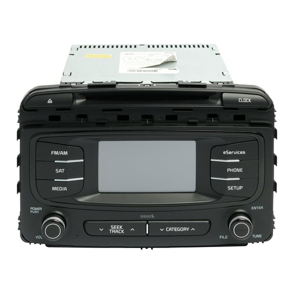 Restored 2016-18 Kia Sorento AM FM Radio Sirius Single Disc CD MP3 Player 96160-C6000WK - (Refurbished)