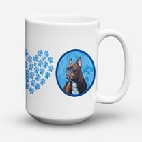 Carolines Treasures LH9385BU-CM15 Blue French Bulldog Coffee Mug 15 oz 15 ounce multicolor