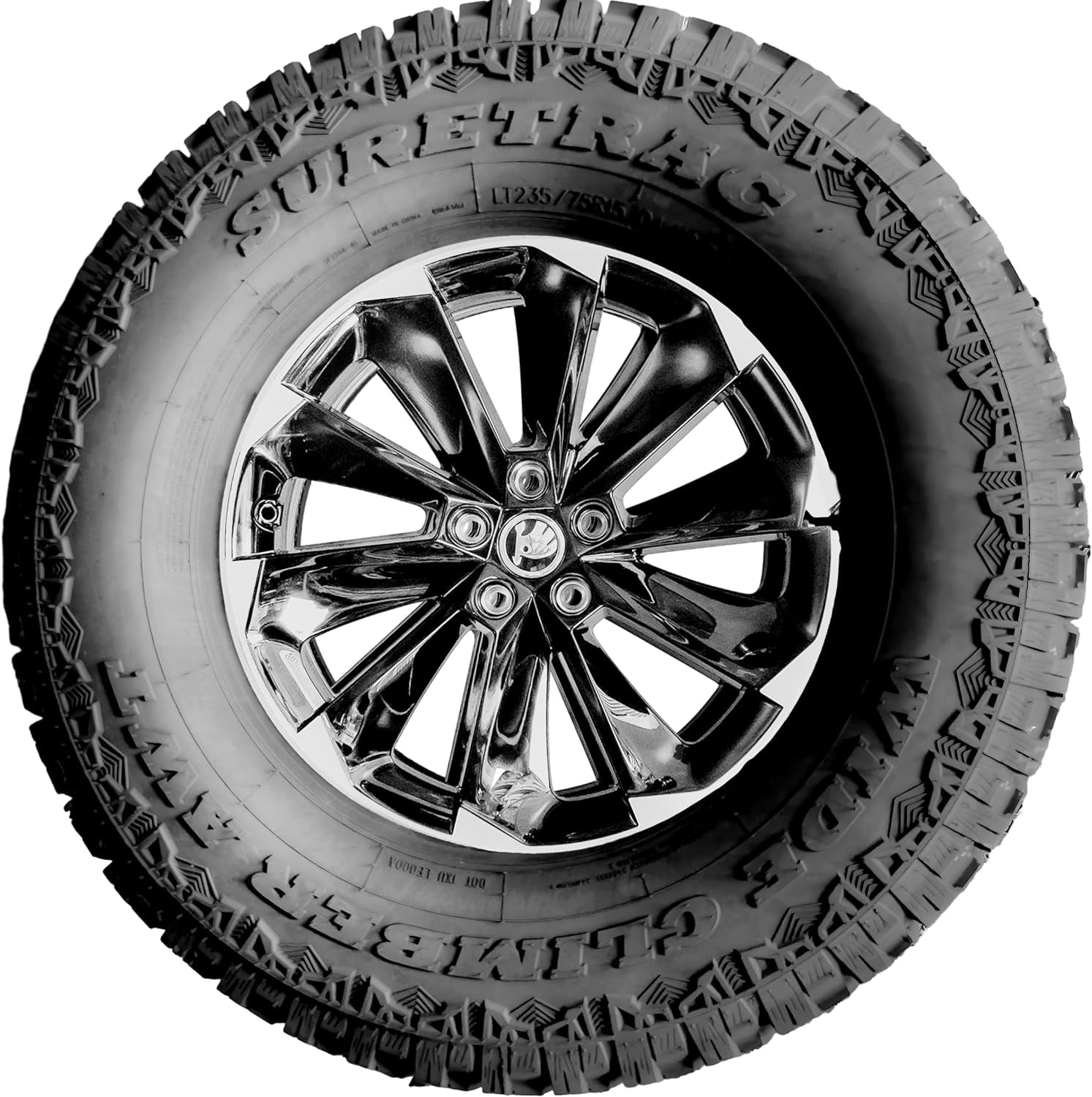 Wide All tire off Terrain Climber Suretrac road AWT 125Q LT35X12.50R20 F/12 light truck Traction Weather All OWL