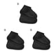 thumbnail image 1 of Ounissouiy Cubierta de zapatos Protector de zapatos impermeable de silicona Cubrezapatos antideslizantes resistentes al desgaste, negro, S Type1 NO1, 1 of 6