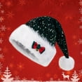 thumbnail image 2 of FAWUUDO Santa Hats with Shiny Sequin, Long Christmas Hats for Year Xmas Festive Party Hat for Women Men Adult, 2 of 4