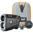 thumbnail image 3 of Bushnell Tour V6 Golf Rangefinder Patriot Pack Visual Jolt Flag Bloqueo magnético Montaje 1300 yardas Alcance 6X Ampliación, 3 of 9