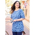 thumbnail image 2 of Catherines Women's Plus Size Easy Fit Short Sleeve Scoopneck Tunic, 2 of 4