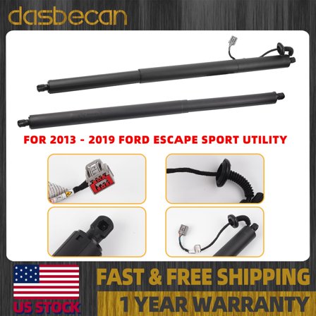 Dasbecan Pair Rear Tailgate Power Lift Supports for Ford Escape Sport 2013-2019 L  R # CJ54S402A55AD