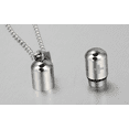 thumbnail image 3 of Pendentif Pilule Pilule en Acier Inoxydable, Option de Couleur Multi S01, 3 of 4