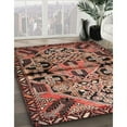 thumbnail image 2 of Ahgly Company Indoor Rectangle Traditional Sunrise Orange Persian Area Rugs, 2' x 5', 2 of 6