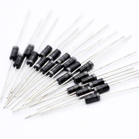 1N4001 Diode DO-41 Standard 1A 50V Rectifier Diode Electronic Silicon Diodes (Pack of 50pcs)