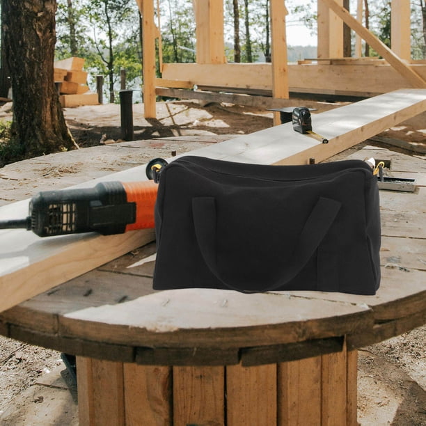 YSNOOWE Bolsa Organizadora Para Herramientas De Lona Resistente Portátil Ideal Para Trabajos Y Construcción