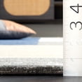 thumbnail image 4 of SAFAVIEH Ebony Blake Geometric Area Rug, Beige/Blue, 6' x 6' Round, 4 of 7