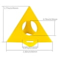 thumbnail image 2 of 10pcs Pyramid Stands Painter's Painting Stands,Mini Cone Paint Stands for Canvas and Door Risers Support,Cabinet Paint Pouring, 2 of 5
