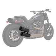 Vance & Hines Hi-Output Black Slip-On Exhaust Mufflers (46547)
