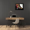 thumbnail image 4 of Retrobot 24x19 Black Modern Framed Museum Art Print Titled - Mechanical Jumping Rocket, 4 of 5