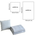 thumbnail image 3 of COM1950s 2-In-1 Pillow Blanket,Office Nap Car Travel Essential,Lightweight Convertible Washable Multi Use, 3 of 7