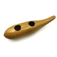 thumbnail image 1 of Professional Guiro Instrument with 1 Scraper Portable Fish Shaped Latin Percussion Instrument Interesting Musical Training Tool Professional Guiros for Beginners Band Accompaniment, 1 of 6