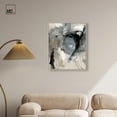 thumbnail image 3 of Scribbled Energy II Canvas Modern Wall Decor by Art Remedy, Silver Frame, 24 x 30, 3 of 7