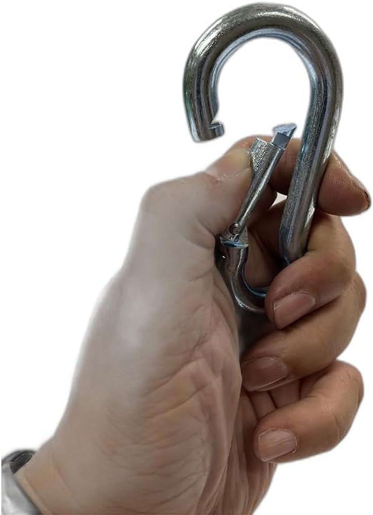 Amber Sporting Goods Heavy-Duty Spring Hook for Double End Bags and Heavy Bags, Pack of 5.