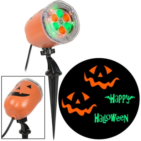 Halloween Lightshow Projection Whirl a Motion Happy Halloween