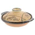 thumbnail image 1 of Cacerola japonesa de cerámica, ideal para cocinar, guisar o preparar sopas y estofados., 1 of 8