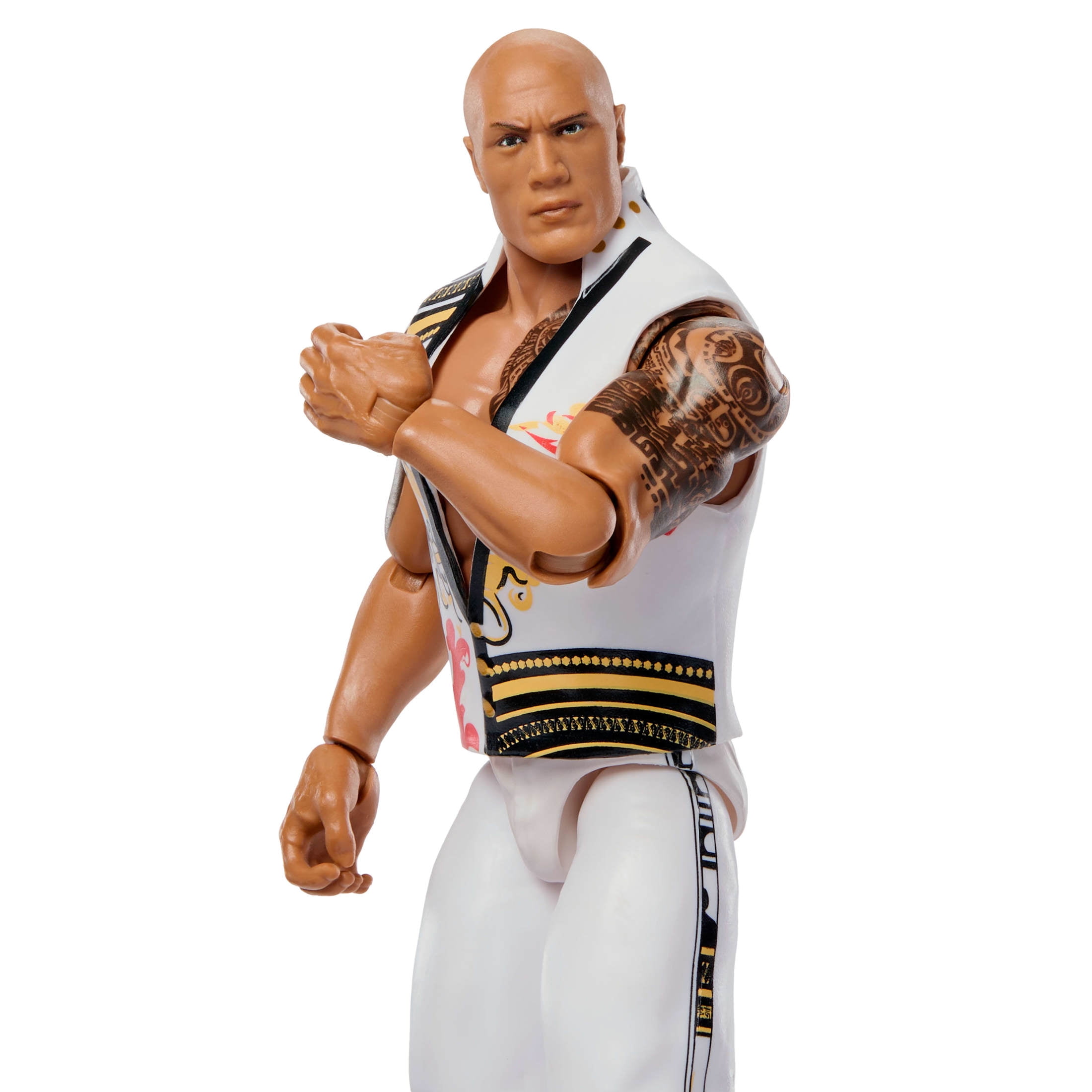 WWE Main Event Showdown The Rock & John Cena Action Figures Set, Series #23 6-inch Collectibles