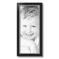 thumbnail image 2 of ArtToFrames 8x19 inch Black Velvet with Silver Picture Frame, Black MDF Poster Frame (4691), 2 of 8