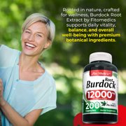 Burdock Root | Burdock Root Organic | 200 Capsules