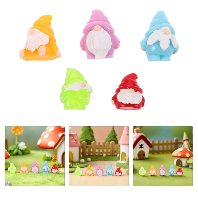 OULII 30Ud Pequeñas Estatuas De En Resina Para De Macetas Y Escritorios