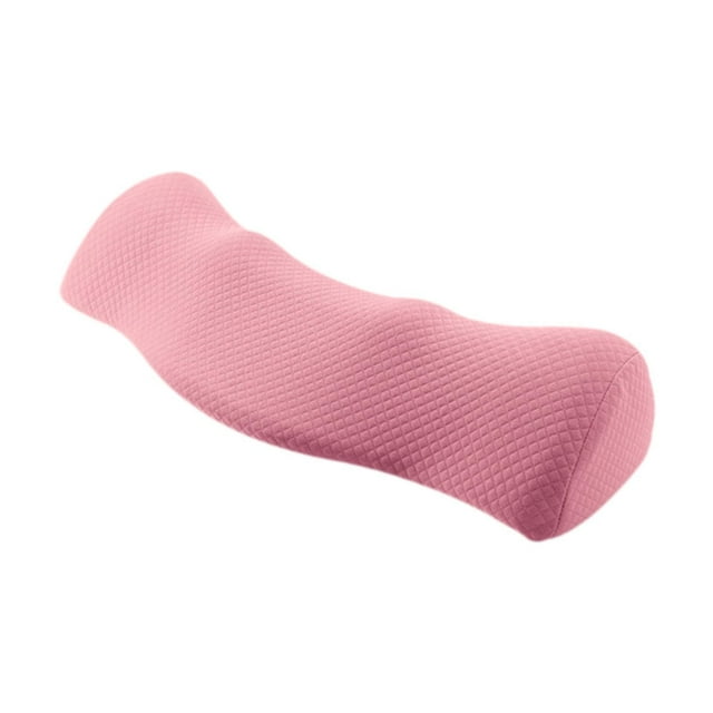 Almohada cervical Macarena para el cuello Rosa Claro 46cmx17cm