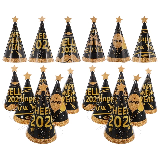 unbranded 24Ud Sombreros De Fiesta En Para Reuniones Y Fotos De Año Nuevo 2026