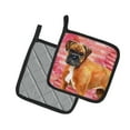 thumbnail image 2 of Caroline's Treasures German Boxer Love Pair of Pot Holders, 2 of 2