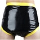 thumbnail image 2 of Pañal de látex con botones en la parte delantera, fruncido suelto, bombachos de goma, calzoncillos tipo bóxer, ropa interior, 2 of 3