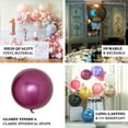 Efavormart 2 Pack 18" Royal Blue Reusable Balloons, Round Sphere Vinyl ...