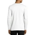 thumbnail image 5 of Hanes Men's and Big Men's Nano-T Long Sleeve Tee, Up To Size 3XL, 5 of 5