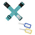 thumbnail image 1 of Travel Essentials, Eye-Catching Color Luggage Strap, Quick Release Buckle for Convenience, 2 PCS Brightly Colored, Heavy Duty for Long-Distance Trips, TSA Approved, 1 of 5