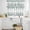 White, variant on Daisy Eucalyptus Leaves Kitchen Curtains Sets for Windows 24 Inch Length, Rustic Weeping Botanical Linen Rod Pocket Window Treatments Tier Curtains and Valances Set for Bedroom/Bathroom