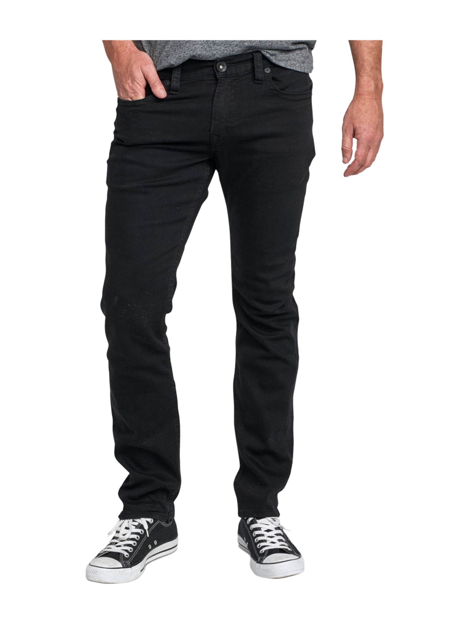NWT Silver Jeans mens 34 X 32 Konrad slim fit stretch dark wash big stitch jeans