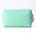 thumbnail image 3 of Bolsa de mano de PU de aseo impermeable portátil Cremallera unisex de moda para fitness Tmvgtek Para Estrenar, 3 of 9