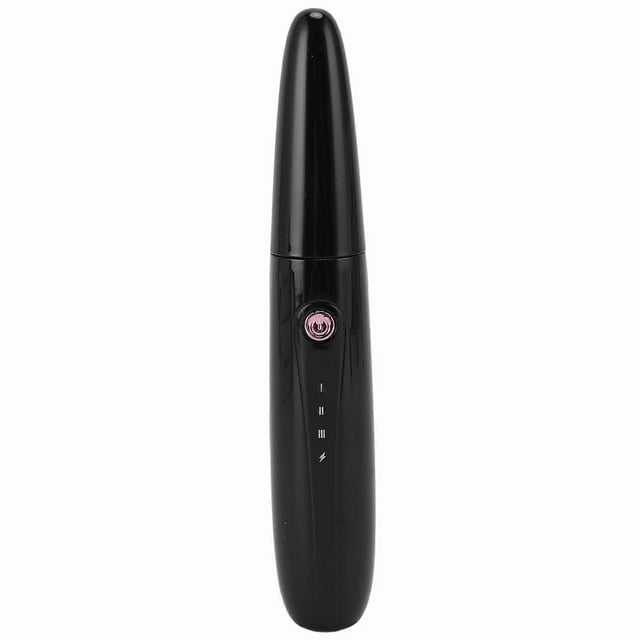 Heated Eyelash Curler Long Lasting Electric Eyelash Curler Type C Rechargeable Lash Curler for Makeup Curling Eye Lashes English Packaging Black