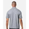 thumbnail image 3 of North End NE115 Men's Eclipse Jacquard Polo-Classic Navy Heather-L, 3 of 6