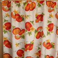 thumbnail image 2 of Cotton Curtain Fruits Print 58 Inch Wide Pumpkin Slices, 2 of 3