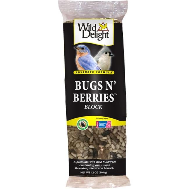 Wild Delight Advanced Formula Bugs N' Berries Block 12 oz