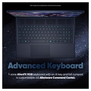 Alienware 16X Aurora Gaming Laptop, Intel Ultra 9-275HX, 32 GB DDR5 RAM, 1 TB PCIe SSD, 16'' WQXGA (2560x1600) 240Hz, Nvidia G-Force RTX 5060, RGB Backlit Keyboard, W11 Pro, Indigo + Traix Mousepad