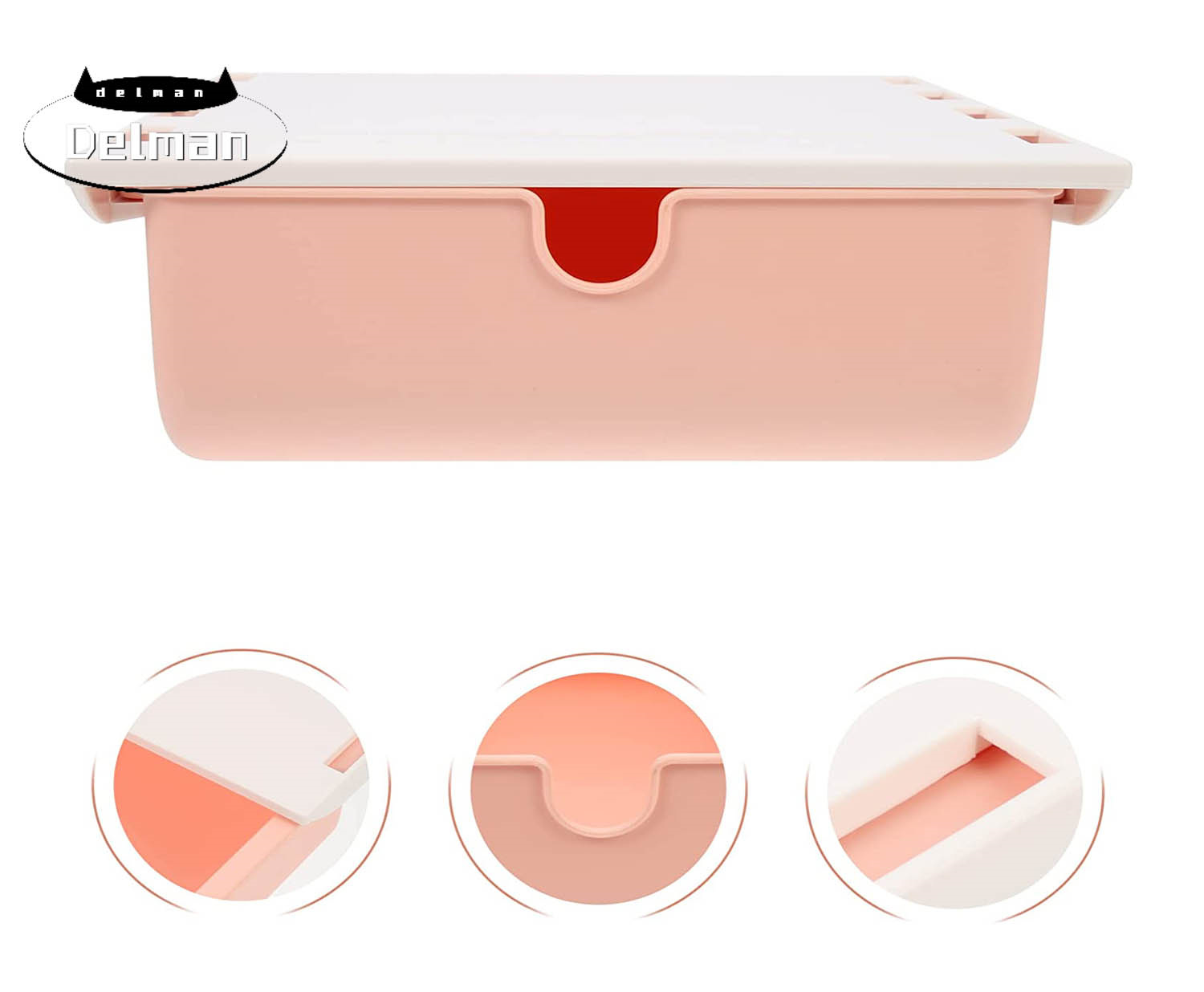 Under Desk Hidden Drawer Under Desk Storage Box Under Desk Hidden