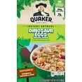 thumbnail image 2 of Quaker, Instant Oatmeal, Dinosaur Eggs Brown Sugar,1.76 (Pack of 8), 14.1 Oz, 2 of 3