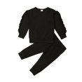thumbnail image 1 of Ruffles sweater Sweatshirt + Pants 1-3 years, 1 of 9