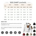 thumbnail image 2 of Yiaimeir Mens Casual Pullover Hoodie with Zippered Chest Pocket and Patchwork Design Long Sleeve Warm Sweatshirt for Outdoor Activities, 2 of 3