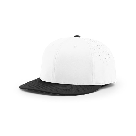 Richardson PTS30 Lite R-Flex Caps - White Black
