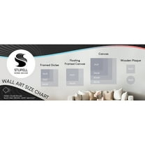 Stupell Industries His Mercies Are New Lamentations 3:23 Blue Florals Religious Painting Unframed Art Print Wall Art, 12 x 12